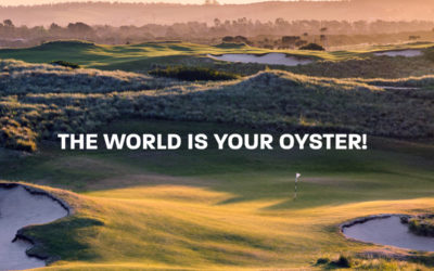 THE WORLD IS YOUR OYSTER